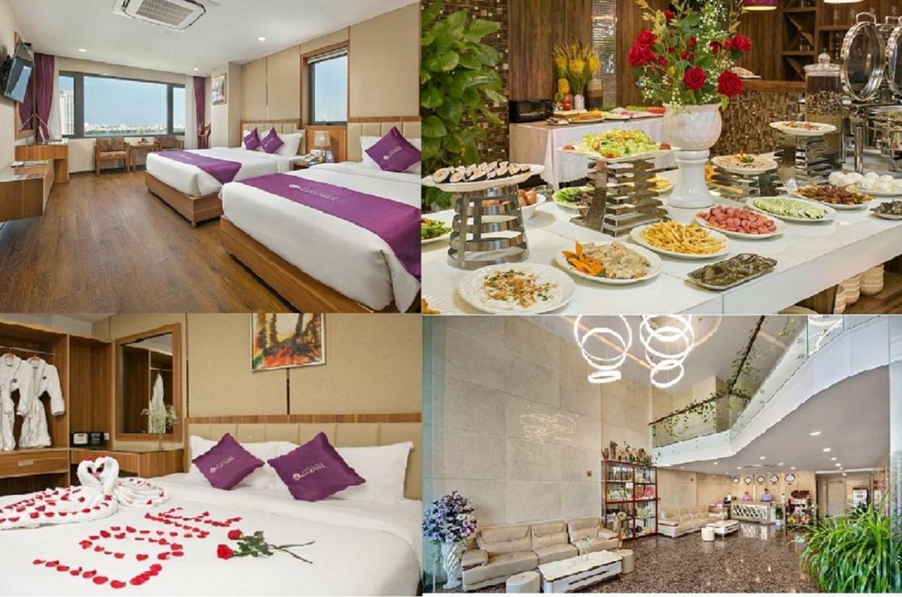 Lavender Riverside Hotel Da Nang Exteriör bild